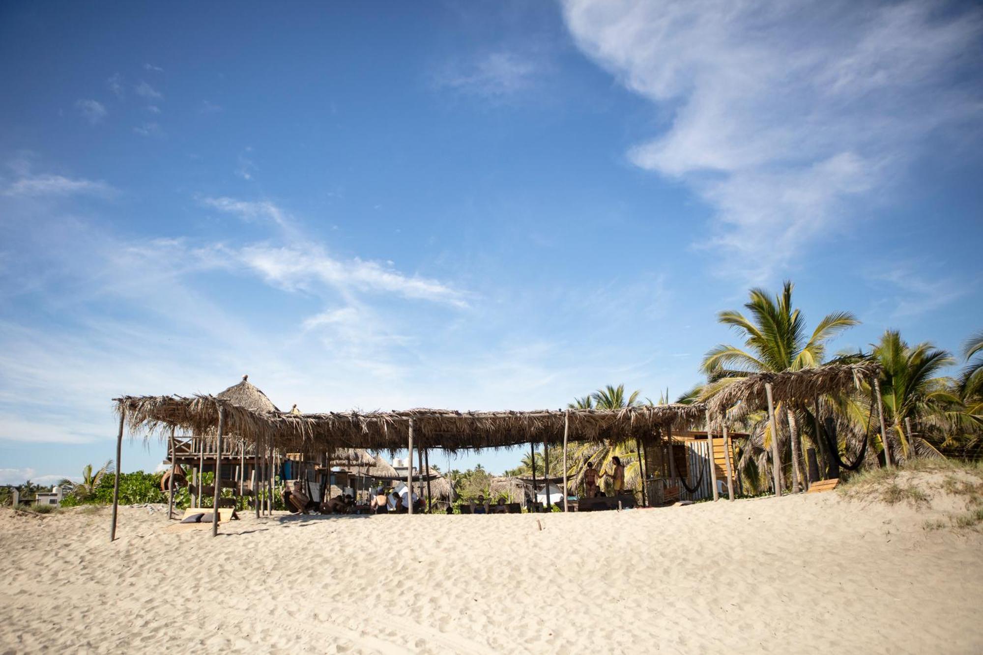 Pora Chacahua Hostel Guayabas Exterior photo